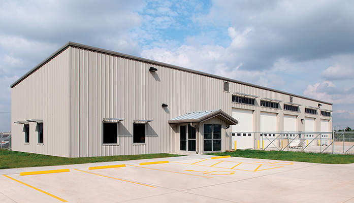 Energy Efficient Kiowa County Maintenance Facility in Greensburg, Kansas